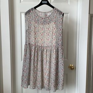 Madewell Tie Mack Mini Dress